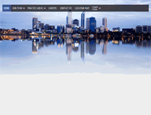 Tablet Screenshot of hotchkinhanly.com.au